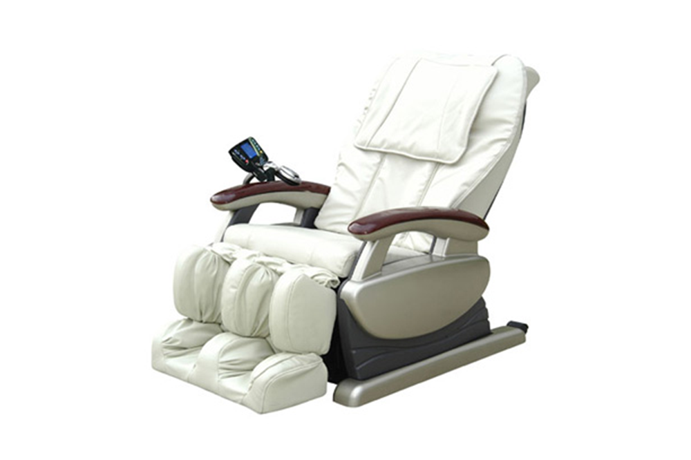 Massage chair pneumatic backrest adjustment